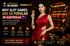 Why Slot Games Are So Popular in Australi - Auboss Australia